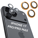 DEVIA PROTECTOR CAMARA IPHONE 17 PRO / PRO MAX NARANJA