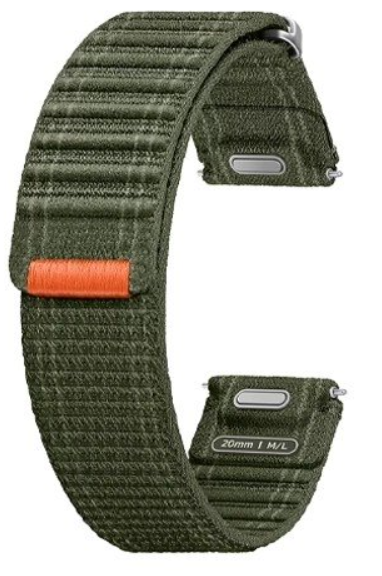 SAMSUNG CORREA MAGNETICA GALAXY WATCH 4/5/6/7 20mm M/L VERDE/NARANJA