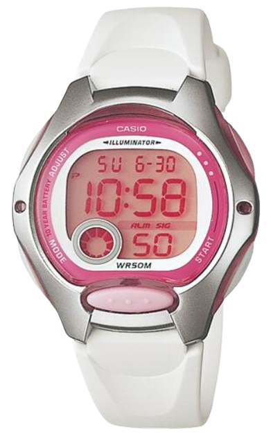 CASIO RELOJ LW-200-7A BLANCO / ROSA