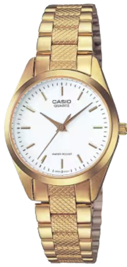 CASIO RELOJ LTP-1274G-7A BLANCO/DORADO