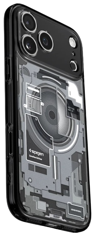 SPIGEN CARCASA ULTRA HYBRID MAGSAFE IPHONE 17 PRO NEGRO