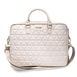 [GUCB15QLPK] GUESS MALETIN QUILTED PORTATILES 13"- 16" ROSA