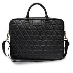 [GUCB15QLBK] GUESS MALETIN QUILTED PORTATILES 13"-16" NEGRO