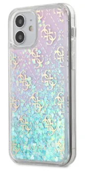 [GUHCP12SLG4GG] GUESS carcasa IRIDISCENT iphone 12 MINI