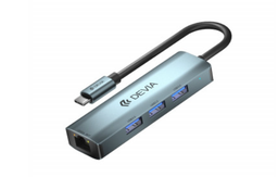 [DSTHUBRJ45] DEVIA HUB TIPO C RJ45/3xUSB 3.1