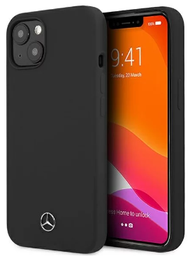 [MEHCP13SSILBK] MERCEDES carcasa SILICONE LINE IPHONE 13 MINI