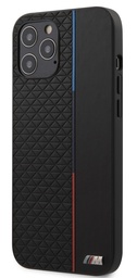 [BMHCP12STRTBK] BMW CARCASA TRIANGLES IPHONE 12 MINI