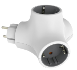 [BXCD03S] KSIX MULTIENCHUFE 3 TOMAS BLANCO