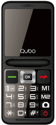[X10BK] QUBO TELEFONO MOVIL X-10 NEGRO