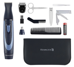 [NE3890] REMINGTON KIT RECORTADORA NE3890/13 ACCESORIOS AZUL