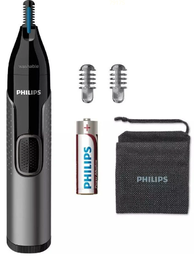 [NT3650/16] PHILIPS PERFILADOR DE NARIZ 3650 A PILAS + 3 ACCESORIOS V2
