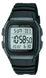 [W96H1B] CASIO RELOJ W-96H-1B NEGRO