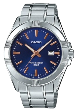 CASIO RELOJ MTP-1308D-2A ESFERA AZUL / ACERO