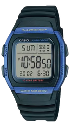 [W96H2AVDF] CASIO RELOJ W-96H-2A AZUL MARINO