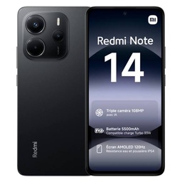 SMARTPHONE XIAOMI REDMI NOTE 14 6GB/ 128GB/ NEGRO