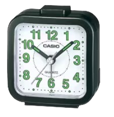 [TQ1411D] CASIO DESPERTADOR TQ-141-1D BLANCO / NEGRO